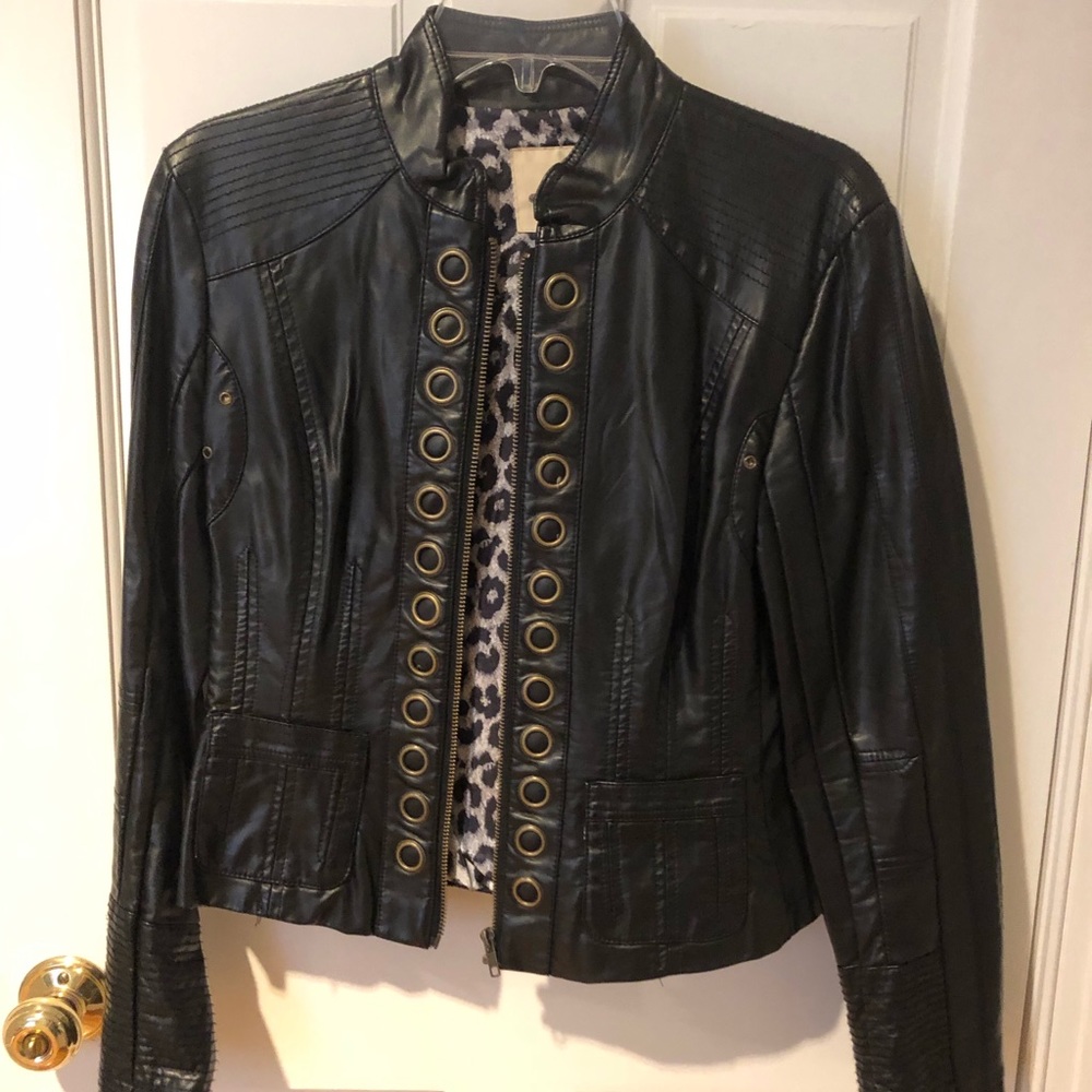 L’affaire Faux Leather Jacket
